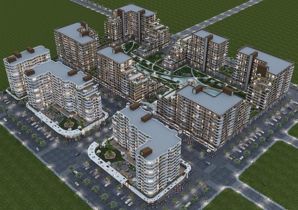 مشروع عقاري حديث ديمير سونتري اسطنبول أوروبا بيليك دوزو