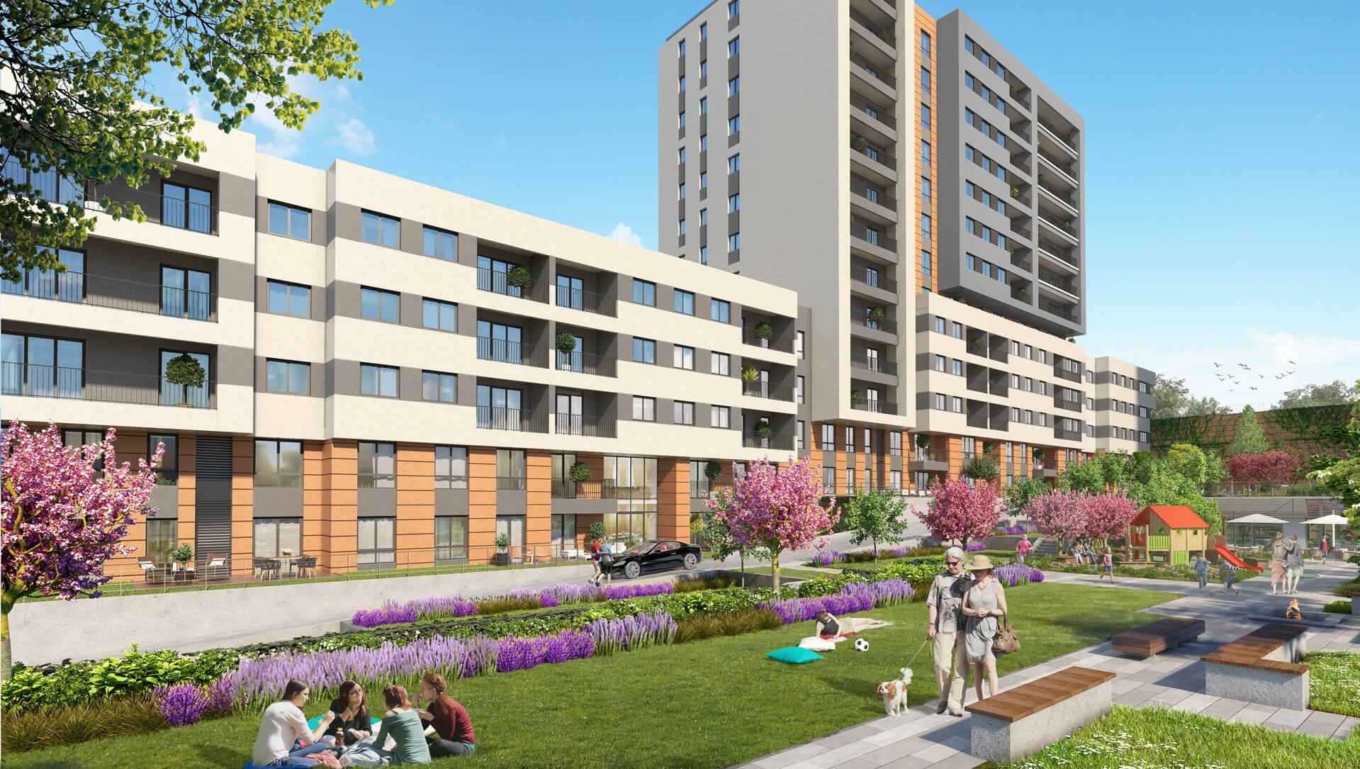 مشروع عقاري حديث سمت باهشة كينت اسطنبول أوروبا إسنيورت