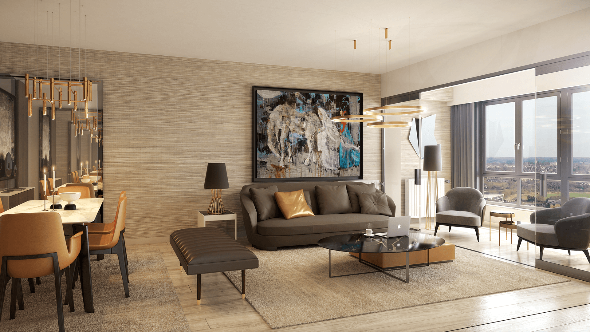 مشروع عقاري حديث سمت باهشة كينت اسطنبول أوروبا إسنيورت