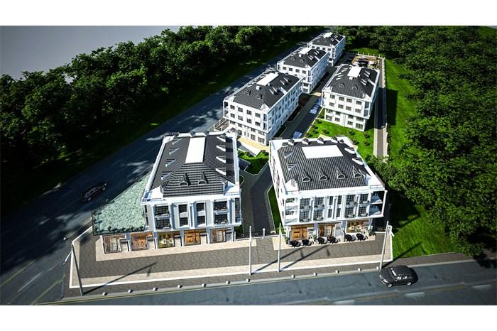 مشروع عقاري حديث منازل صن بارك اسطنبول أوروبا بيليك دوزو