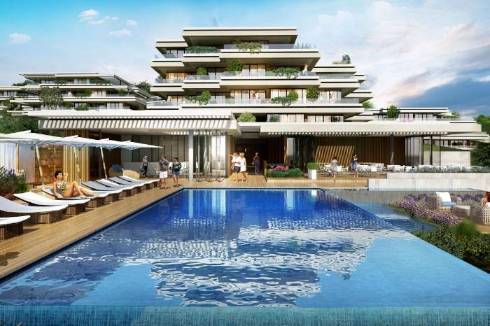 مشروع عقاري نافورة مارينيرا إزمير تشيشمه