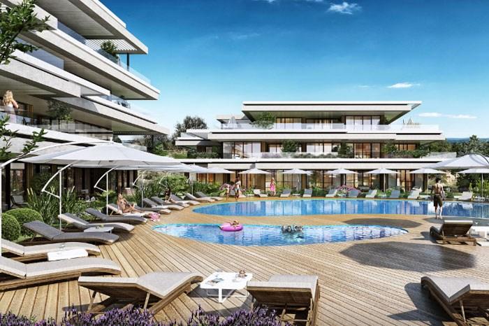 مشروع عقاري نافورة مارينيرا إزمير تشيشمه