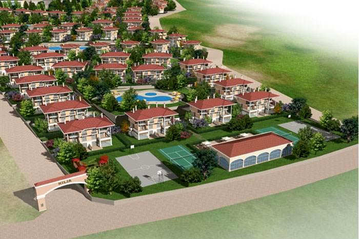 مجمع فلل كيليا شيلة كوناكلاري اسطنبول الأناضول شيلة