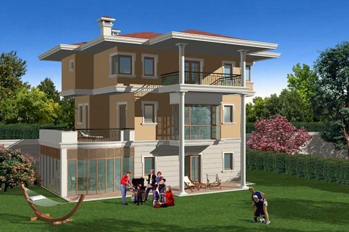 مجمع فلل كيليا شيلة كوناكلاري اسطنبول الأناضول شيلة