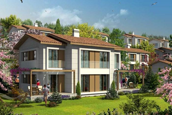 مجمع فلل منازل وادي سويتز اسطنبول الأناضول شيله