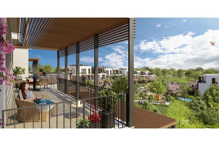 مشروع عقاري بيرباهتشة اسطنبول الأناضول  تشيكمة كوي