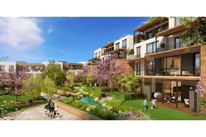 مشروع عقاري بيرباهتشة اسطنبول الأناضول  تشيكمة كوي