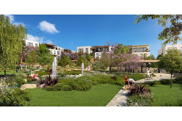 مشروع عقاري بيرباهتشة اسطنبول الأناضول  تشيكمة كوي