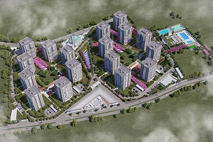 مشروع عقاري بيزيم تبة أيدوس اسطنبول الأناضول صان جاك تبة