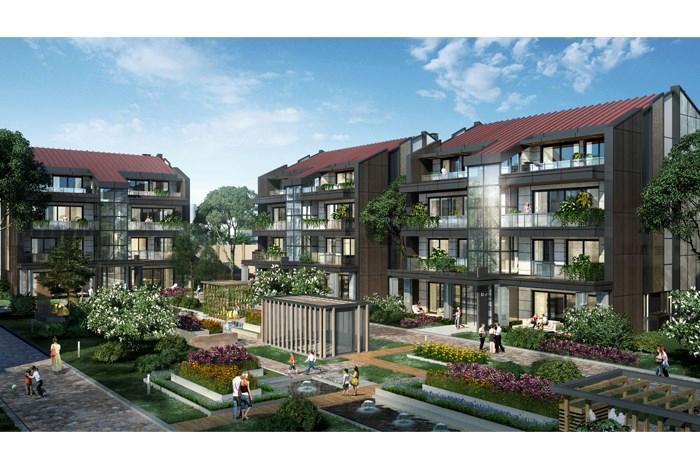 مشروع عقاري تشاملياكا كوناكلاري تشيكمة كوي اسطنبول الأناضول  تشيكمة كوي