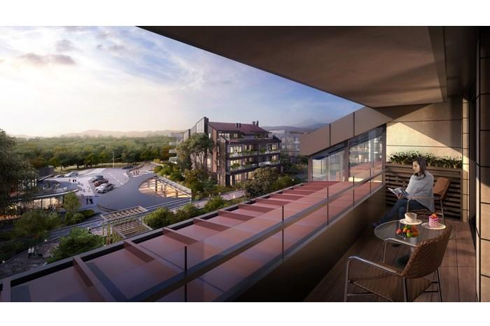 مشروع عقاري تشاملياكا كوناكلاري تشيكمة كوي اسطنبول الأناضول  تشيكمة كوي