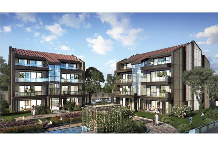 مشروع عقاري تشاملياكا كوناكلاري تشيكمة كوي اسطنبول الأناضول  تشيكمة كوي