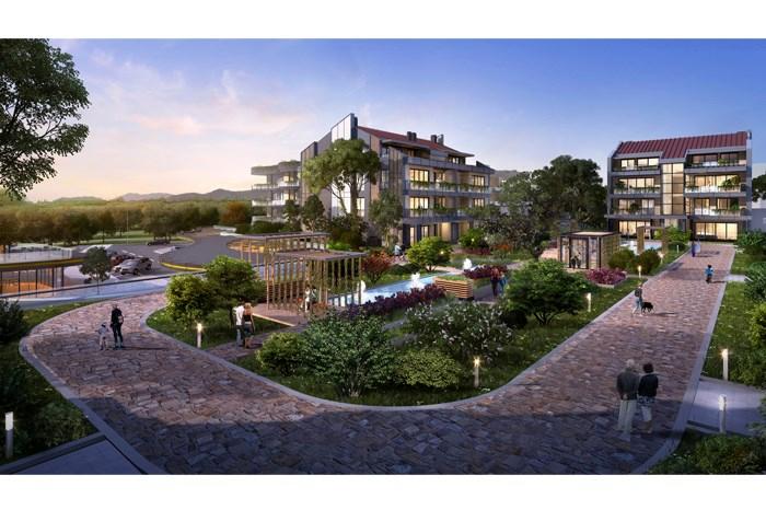 مشروع عقاري تشاملياكا كوناكلاري تشيكمة كوي اسطنبول الأناضول  تشيكمة كوي