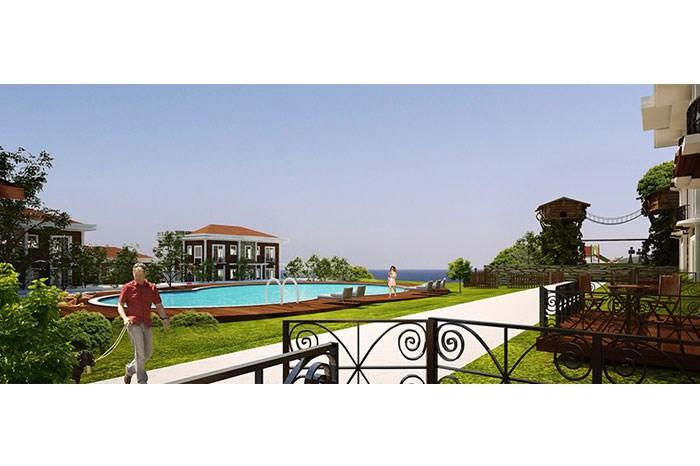 مشروع عقاري شيله غرين فيلاجة اسطنبول الأناضول شيله