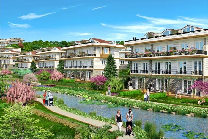 مشروع عقاري غرين فيلاجة شيله 2 اسطنبول الأناضول شيله