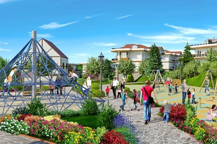 مشروع عقاري غرين فيلاجة شيله 2 اسطنبول الأناضول شيله