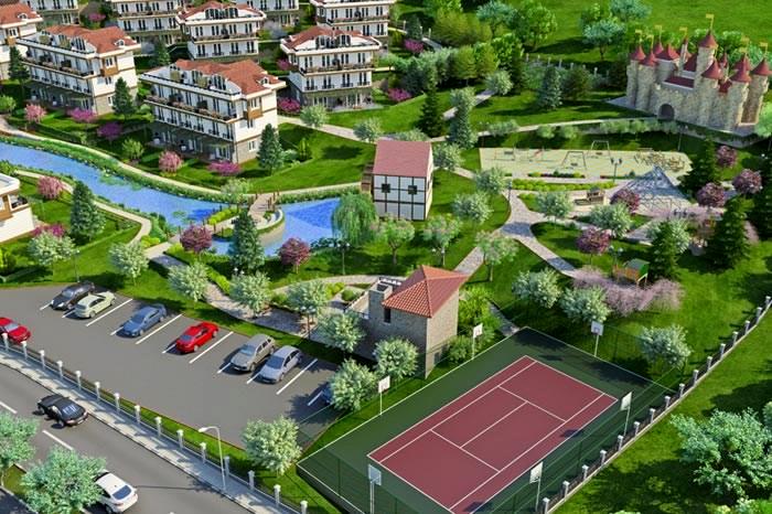 مشروع عقاري غرين فيلاجة شيله 2 اسطنبول الأناضول شيله