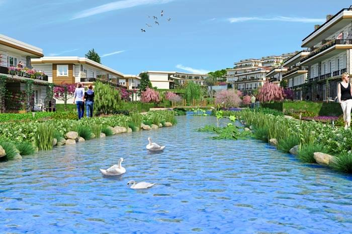 مشروع عقاري غرين فيلاجة شيله 2 اسطنبول الأناضول شيله