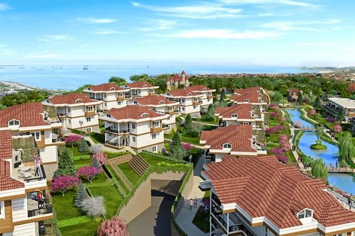 مشروع عقاري غرين فيلاجة شيله 2 اسطنبول الأناضول شيله