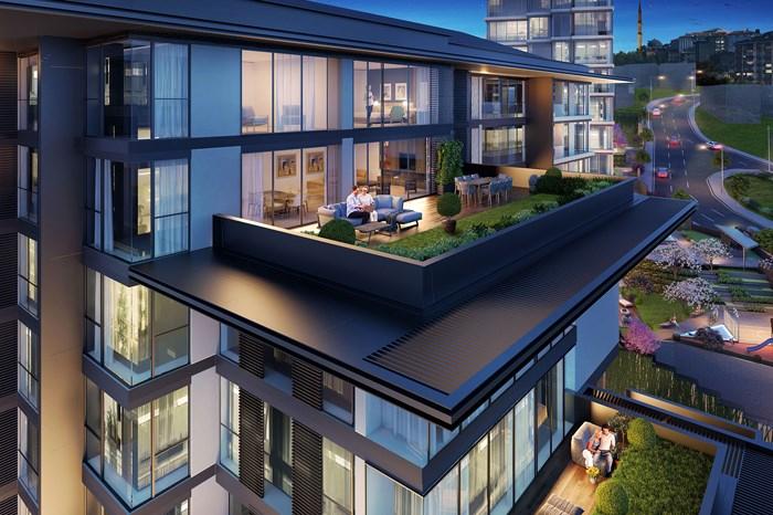 مشروع عقاري فوريف موديرن أيوب اسطنبول أوروبا أيوب