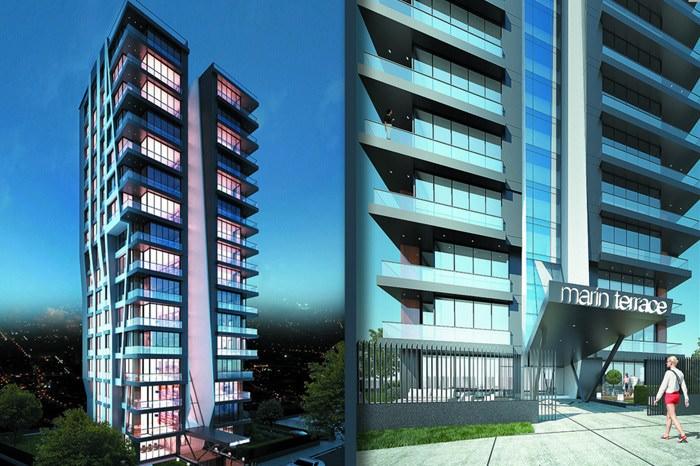 مشروع عقاري مارين تيراجة اسطنبول الأناضول كادي كوي