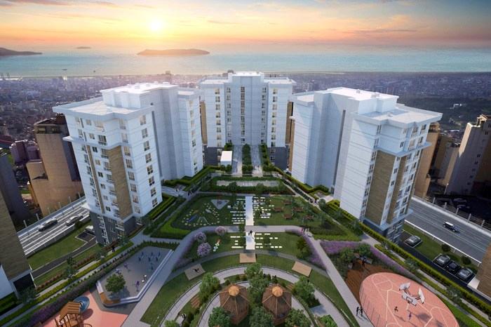 مشروع عقاري مالتيبة إيفلابارك سير إيفليري اسطنبول الأناضول مالتيبة