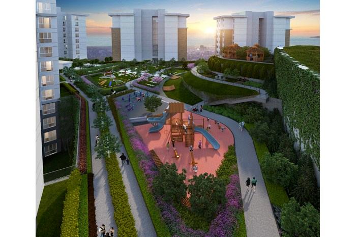 مشروع عقاري مالتيبة إيفلابارك سير إيفليري اسطنبول الأناضول مالتيبة