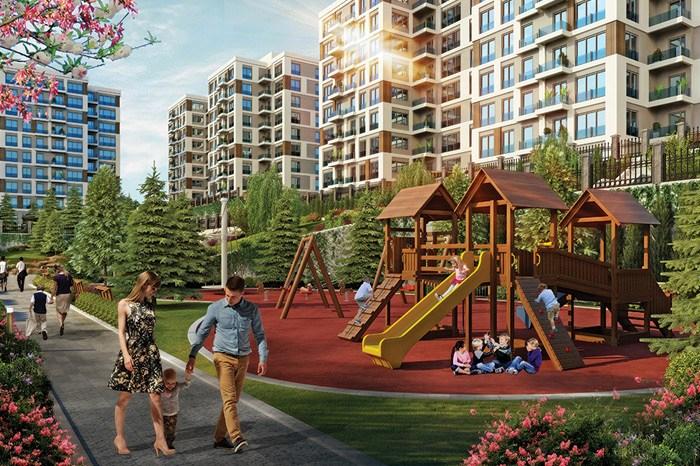 مشروع عقاري منازل أدريس كورو اسطنبول الأناضول  صان جاك تبة