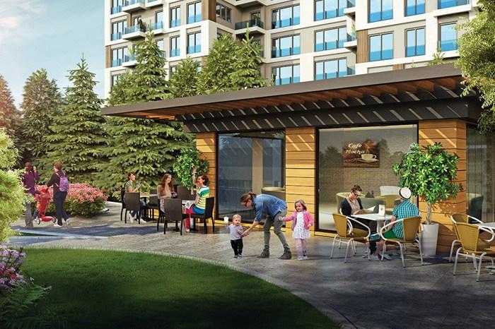 مشروع عقاري منازل أدريس كورو اسطنبول الأناضول  صان جاك تبة