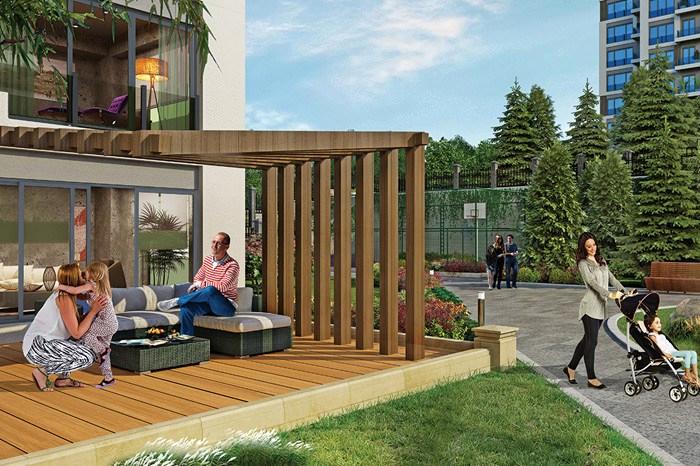 مشروع عقاري منازل أدريس كورو اسطنبول الأناضول  صان جاك تبة