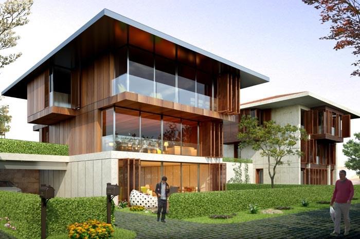 مشروع عقاري منازل تشينجيل كوي بارك اسطنبول الأناضول تشينجيل كوي