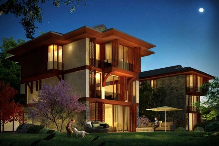 مشروع عقاري منازل تشينجيل كوي بارك اسطنبول الأناضول تشينجيل كوي