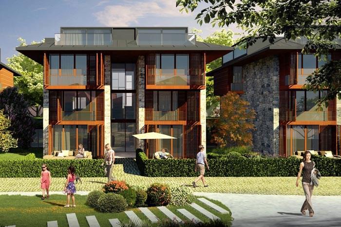 مشروع عقاري منازل تشينجيل كوي بارك اسطنبول الأناضول تشينجيل كوي