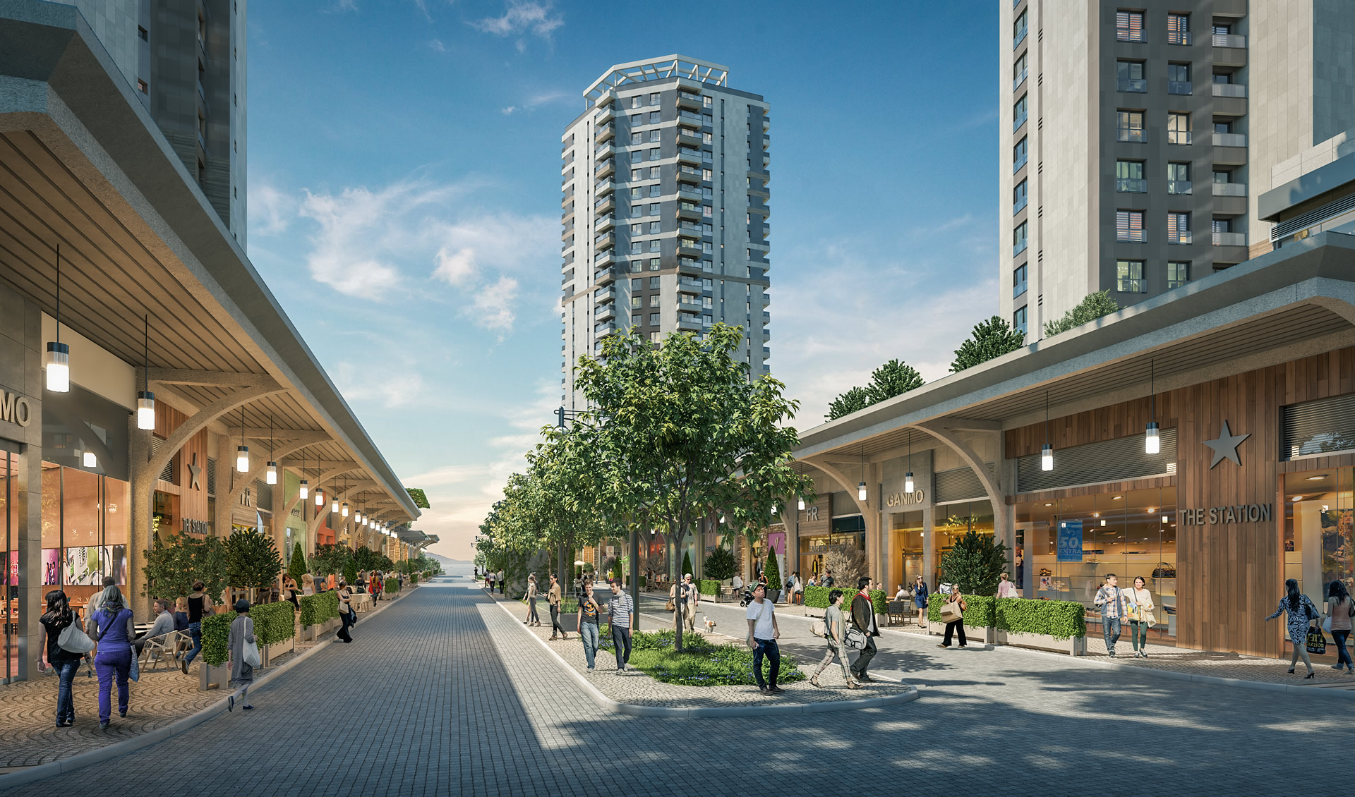 مشروع عقاري نيدابارك كوتشوك يالي هيبيلي اسطنبول الأناضول مالتيبة