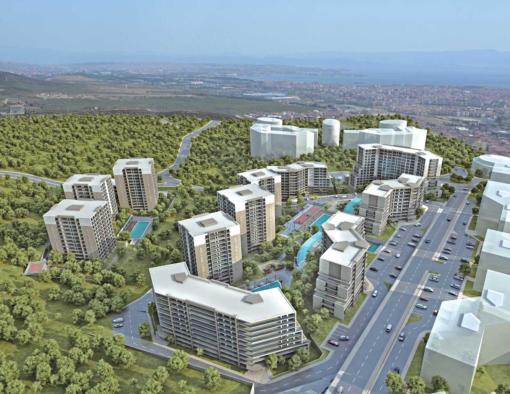 مشروع عقاري إيفورا اسطنبول الأناضول توزلا