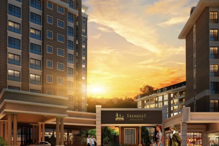 مشروع عقاري ترينديست أتاشهير اسطنبول الأناضول  أتاشهير