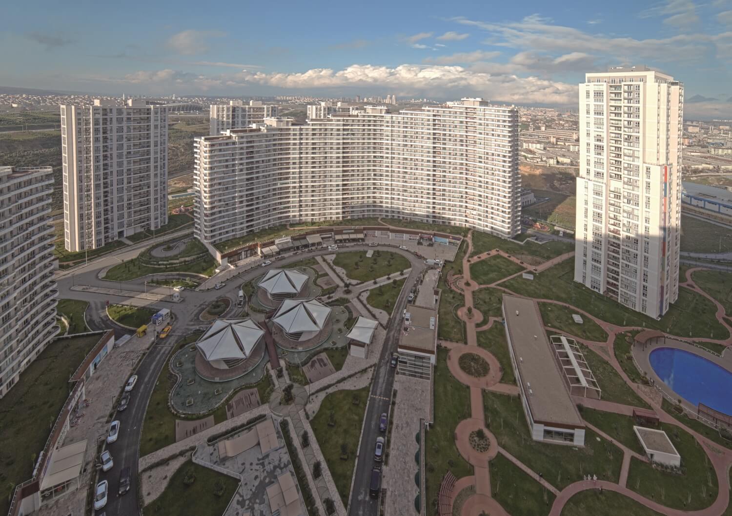 مشروع عقاري مي ورلد أوربا اسطنبول أوروبا باشاك شهير