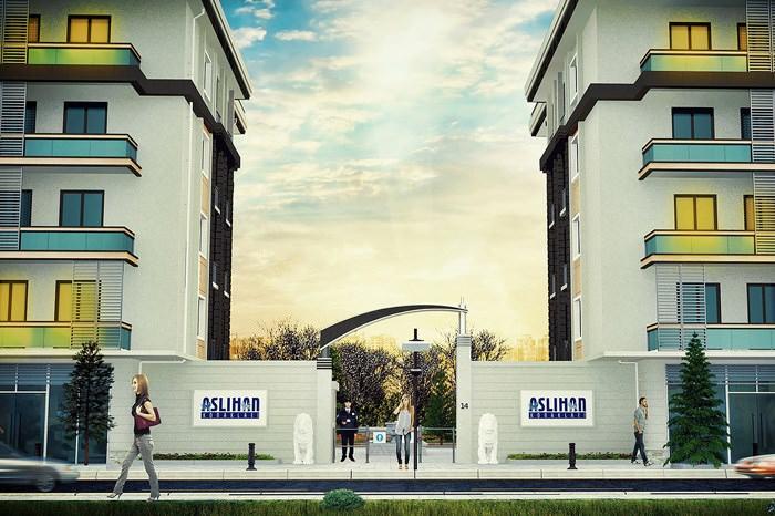 مشروع عقاري أسليهان كوناكلاري اسطنبول أوروبا  بيليك دوزو