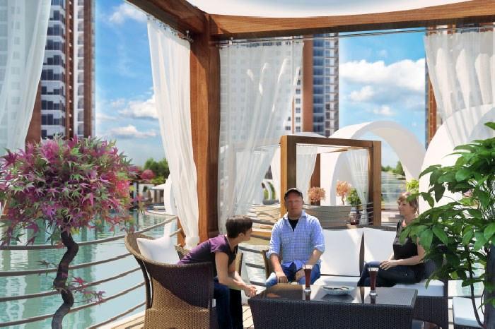 مشروع عقاري ديمير رومانس اسطنبول أوروبا بيليك دوزو