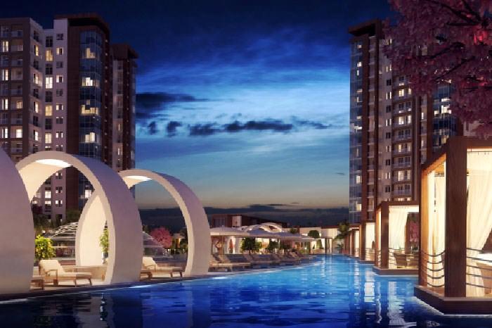 مشروع عقاري ديمير رومانس اسطنبول أوروبا بيليك دوزو