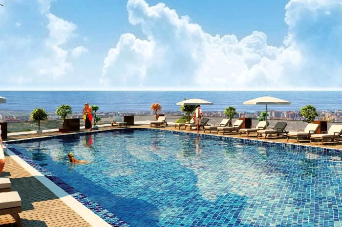 مشروع عقاري ديمير رومانس اسطنبول أوروبا بيليك دوزو