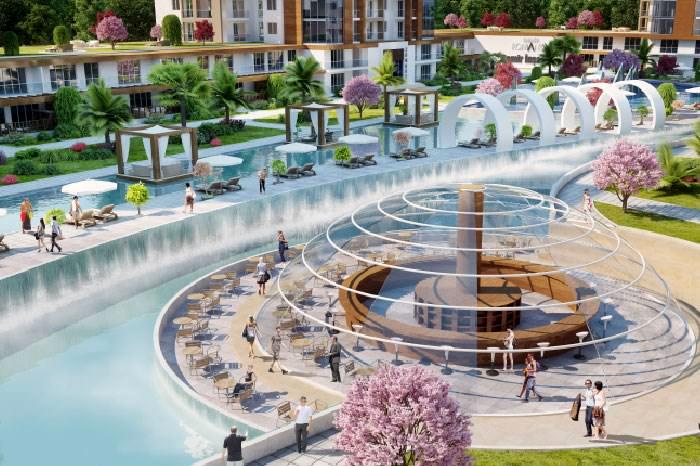 مشروع عقاري ديمير رومانس اسطنبول أوروبا بيليك دوزو