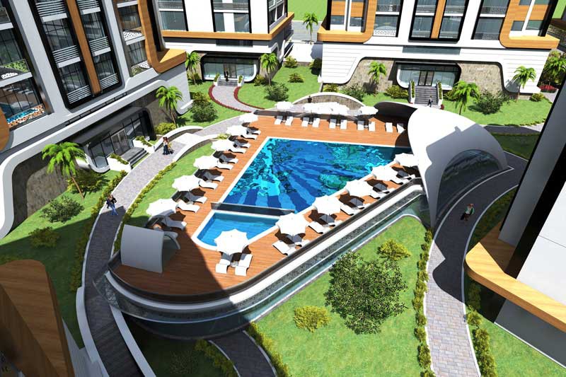 مشروع عقاري فيزيون بارك توزلا ريسيدينس اسطنبول الأناضول توزلا