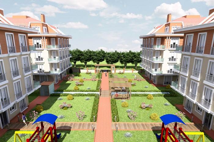 مشروع عقاري منازل دومان بارك اسطنبول أوروبا بيليك دوزو