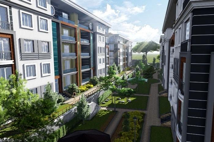 مشروع عقاري يوكسيل كوناكلاري اسطنبول أوروبا  بيليك دوزو