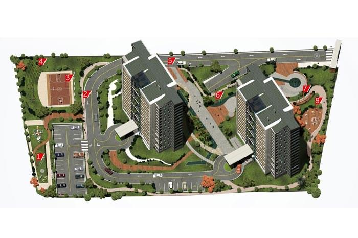 Atakent Nevi konutlari Ankara / Yeni Mahalle