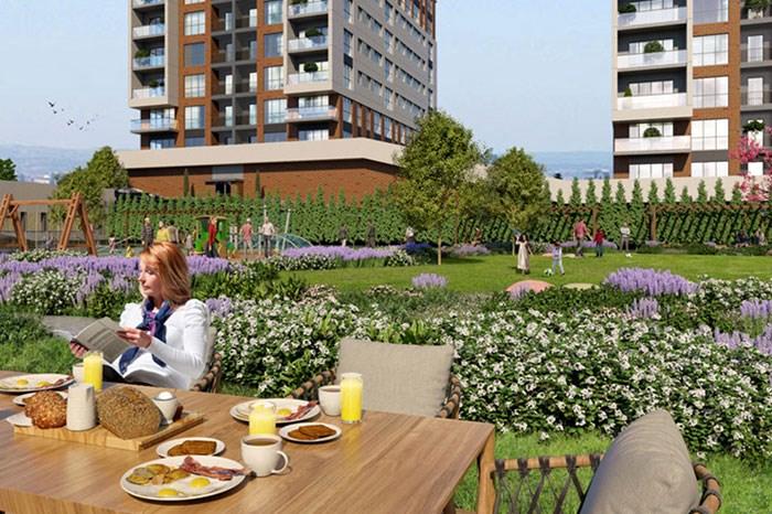 مشروع عقاري تيم أفراسيا كونوتلاري اسطنبول أوروبا غازي عثمان باشا