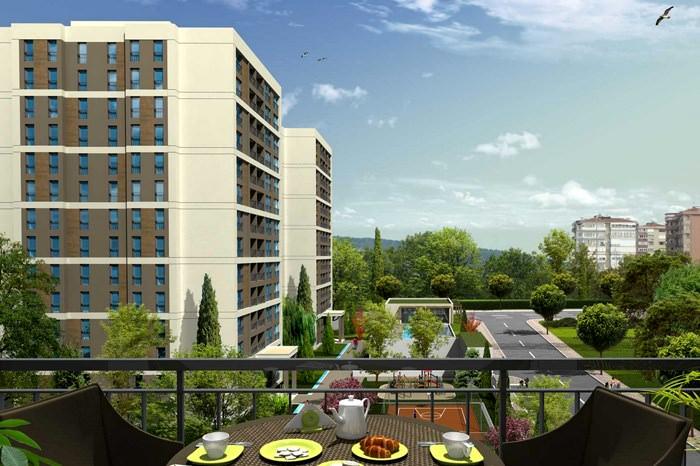 مشروع عقاري سيرينيتي كوجوك كوي اسطنبول أوروبا غازي عثمان باشا