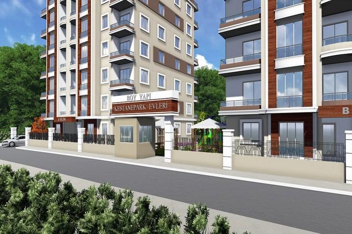 مشروع عقاري كيستانة بارك إيفليري اسطنبول أوروبا باغجلار