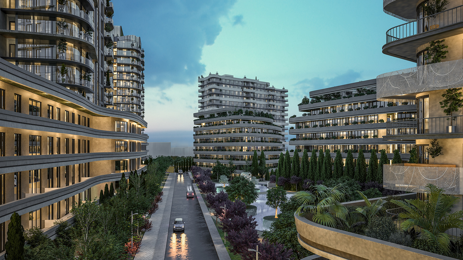 مشروع عقاري نيف باهجالير ايفلر اسطنبول أوروبا بهجلي إيفلير